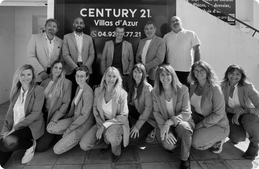 L'équipe Century 21 Villas d'Azur